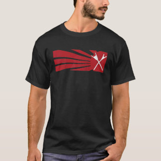 T-shirt Shuffleboard vintage pour hommes femmes rétro Shuf