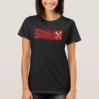 T-shirt Shuffleboard vintage pour hommes femmes rétro Shuf