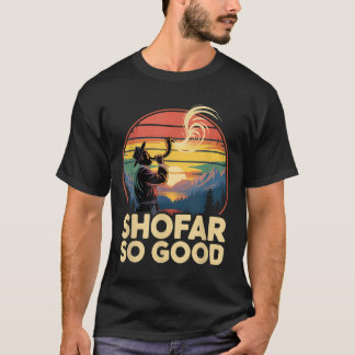 T-shirt Si Bon Drôle Rosh Hashanah Fête Juive Sho Far