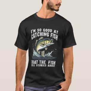 T-shirt Si Bon Pour Attraper Des Poissons, Les Poissons Ra