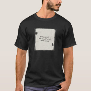 T-shirt Si ça ne fume pas, ce n'est pas du Barbeque Hommes