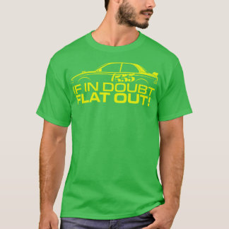 T-shirt Si dans Doute plat