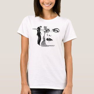 T-shirt Si Des Regards Pouvaient Tuer (Yeux Dagger)