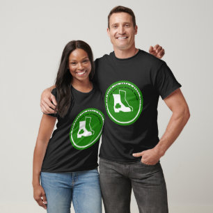 T-shirt Si Dieu vous envoie sur un chemin pierreux...
