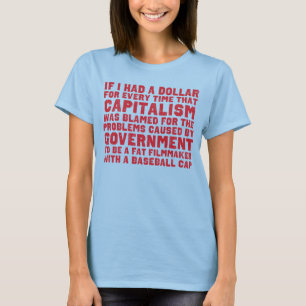T-shirt Si j'avais une chemise du dollar