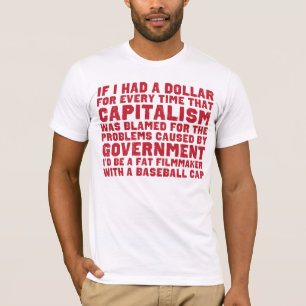 T-shirt Si j'avais une chemise du dollar