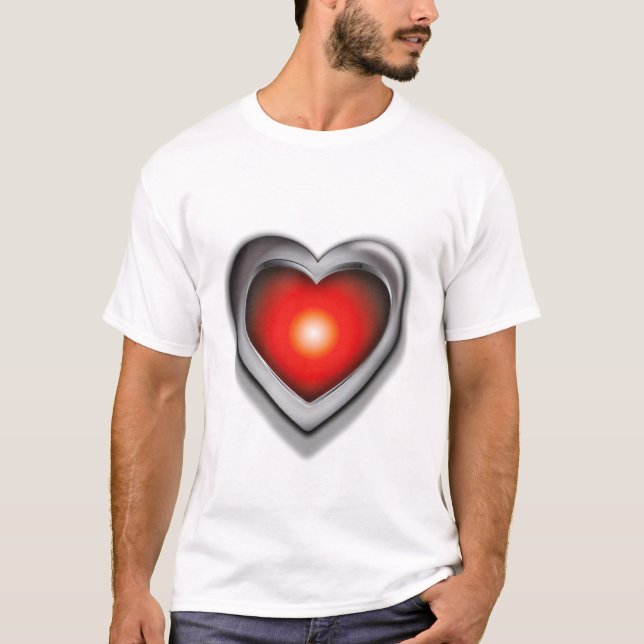 T-shirt Si je faisais seulement customiser un coeur - (Devant)