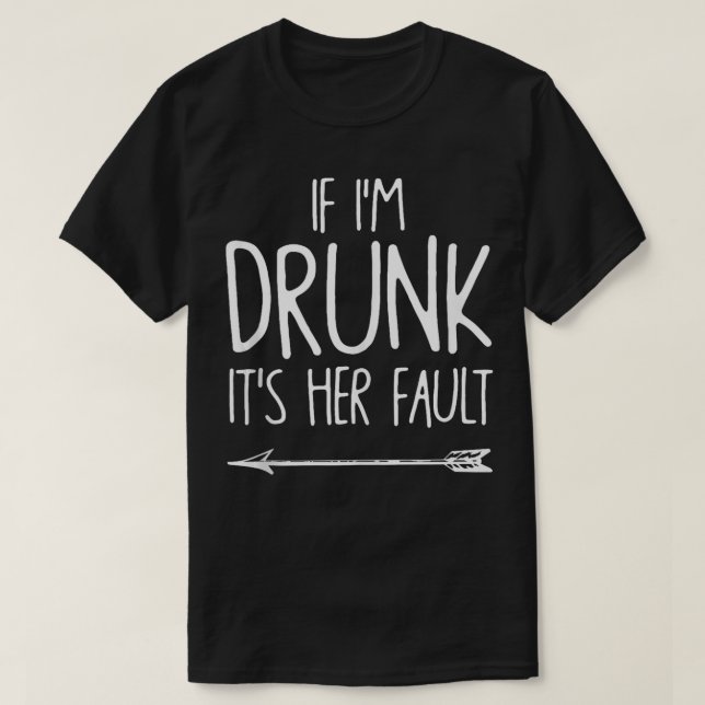 T-shirt Si Je M'Enfuis Sa Faille Mignonne Ami Meilleurs (Design devant)