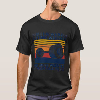 T-shirt Si Je Mouis Pendant Que Je Levais Les Poids Ajoute