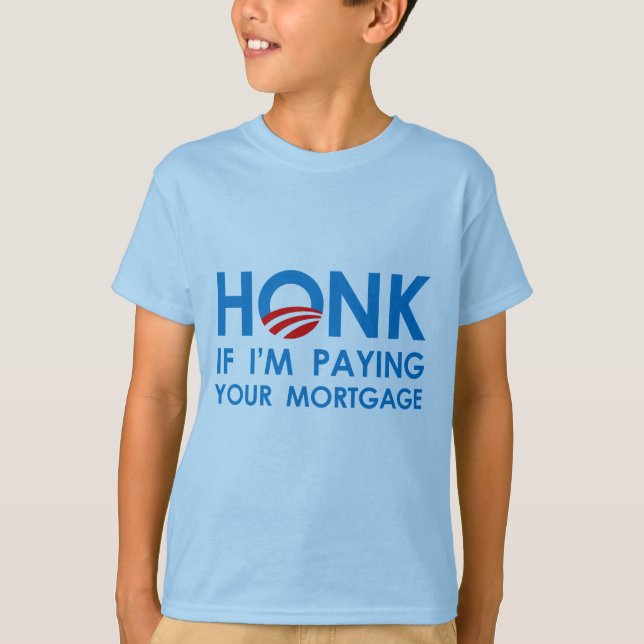 T-SHIRT SI JE PAIE VOTRE HYPOTHÈQUE (Devant)
