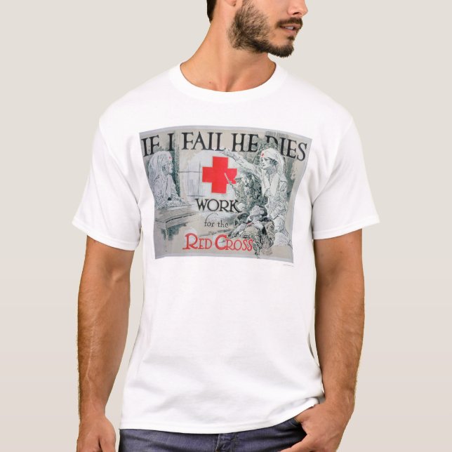 T-shirt Si j'échoue il meurt (US00150) (Devant)