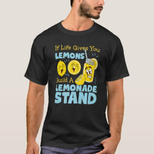 T-shirt Si La Vie Vous Donne Des Citrons Construisent Un S