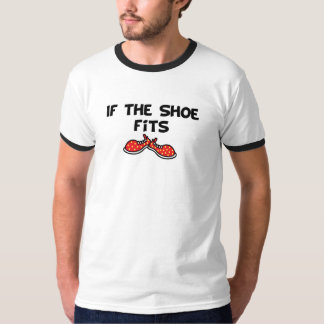 T-shirt Si les ajustements de chaussure