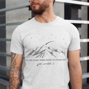 T-shirt Si Les Étoiles Étaient Faites Pour Adorer Un T-shi