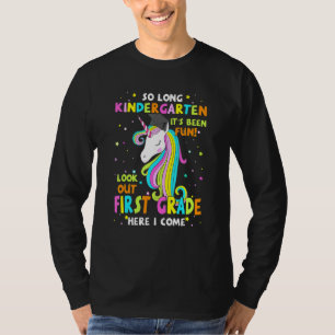T-shirt Si Long Kindergarten 1ère année ici je viens Gradu