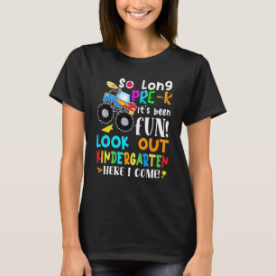 T-shirt Si Longtemps Pré-K jardin d'enfants ici je viens M