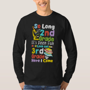 T-shirt Si longue 2e année 3e année ici Je viens diplôme