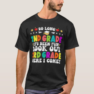 T-shirt Si longue 2e année Regardez la 3e année Je viens