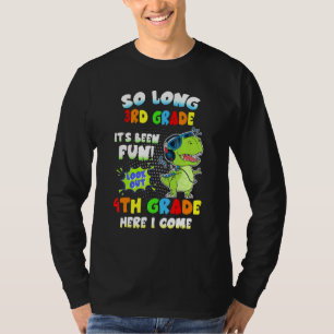 T-shirt Si longue 3e année regardez dehors 4e année Je vie