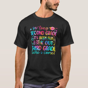 T-shirt Si Longue Deuxième Année Regardez La Troisième Ann