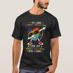 T-shirt Si Longue École Primaire Regardez Middle School H