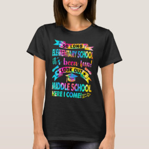 T-shirt Si Longue École Primaire Regardez Middle School H