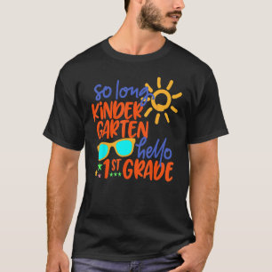 T-shirt SI LONGUE KINDERGARTEN HELLO 1ère GRADE Professeur