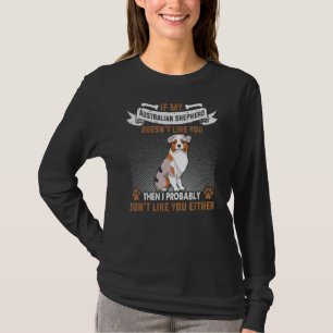 T-shirt Si mon berger australien n'aime pas l'australien