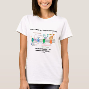 T-shirt Si nous pouvions tous photosynthétiser ne serait p