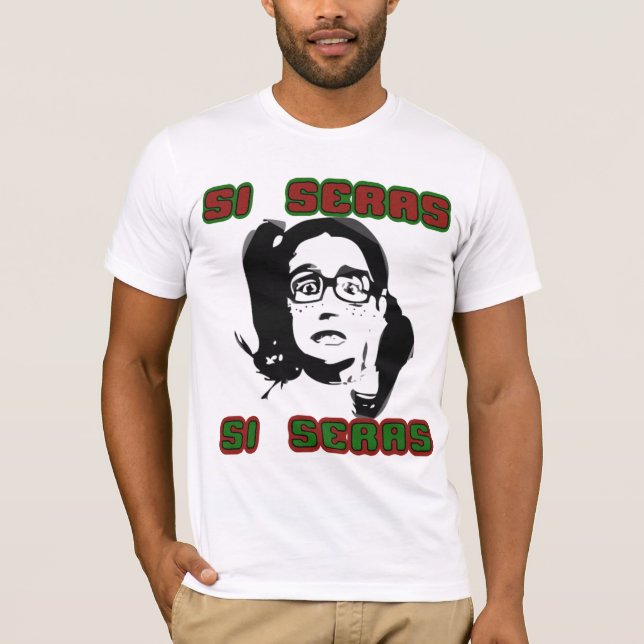 T-SHIRT SI SERAS SI SERAS (Devant)