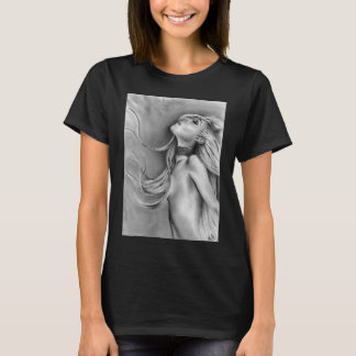 T-shirt Si vive Mère Monstre Femme Blonde Art Original