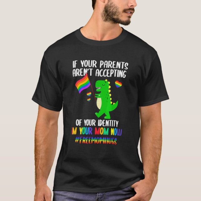 T-shirt Si vos parents n'acceptent pas que je sois votre m (Devant)