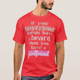 T-shirt Si Votre Garçon N'A Pas De Barbe Drôle Porté
