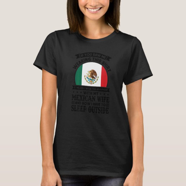 T-shirt si vous avez vu cela signifie mexicaine femme Mexi (Devant)