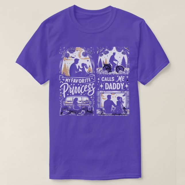 T-shirt Si vous chérissez les moments passés avec votre fi (Design devant)