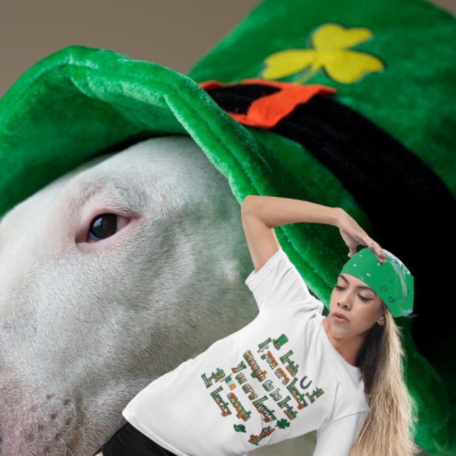 T-shirt Si vous êtes assez chanceux pour être irlandais (Créateur téléchargé)