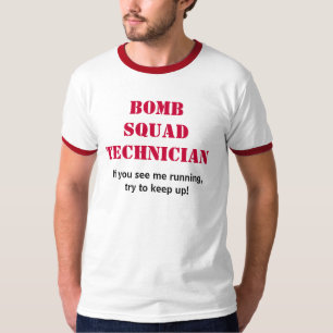 T-shirt Si vous me voyez courir, essai à continuer !