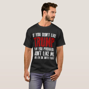 T-shirt Si vous n'aimez pas l'atout puis vous pas