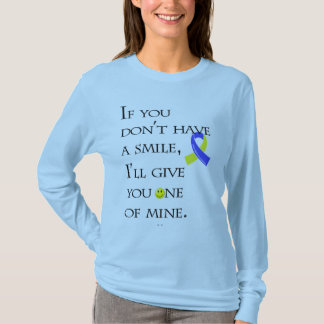 T-shirt "Si vous n'avez pas un sourire.. Prise en charge d