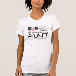 T-shirt si vous pensez que je suis mignon, vous devriez vo