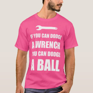 T-shirt Si vous pouvez esquiver une clé, vous pouvez esqui