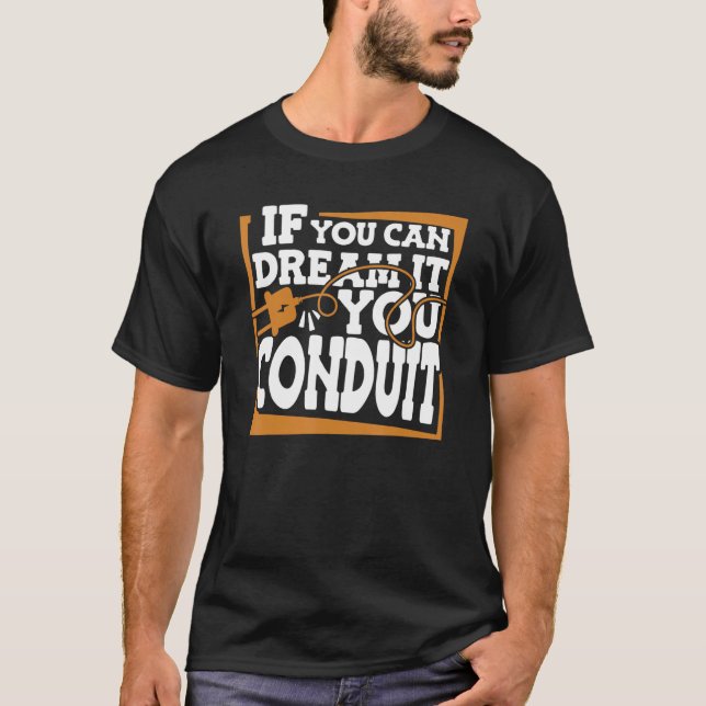 T-shirt Si Vous Pouvez Le Rêver, Vous Conduisez Électroniq (Devant)