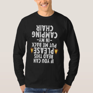 T-shirt Si Vous Pouvez Lire Cela S'Il Vous Plaît Me Replac