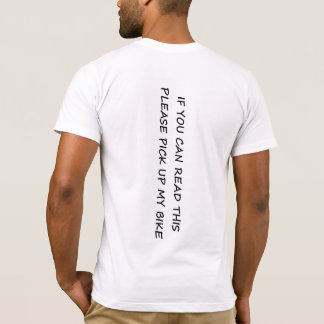 T-shirt Si Vous Pouvez Lire Cela, S'Il Vous Plaît Ramasser
