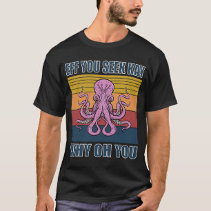 T-shirt Si vous voyez kay pourquoi oh vous yoga rétro poul