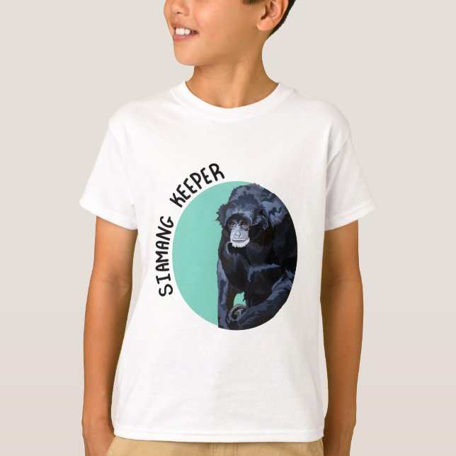 T-shirt Siamang Keeper (Devant)