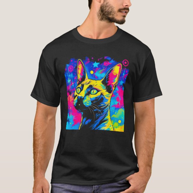 T-shirt Siamese Cat   (Devant)