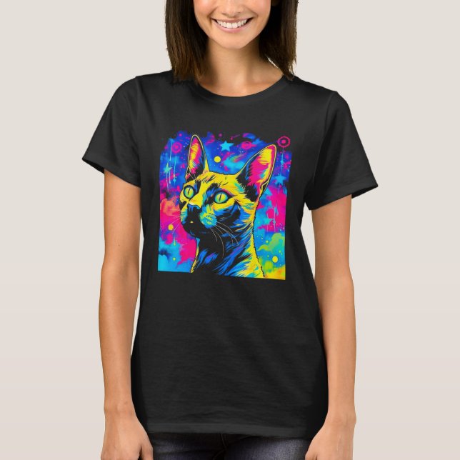 T-shirt Siamese Cat   (Devant)