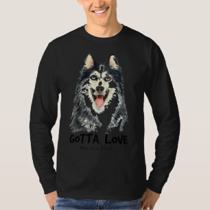 T-shirt Sibérie Husky Love