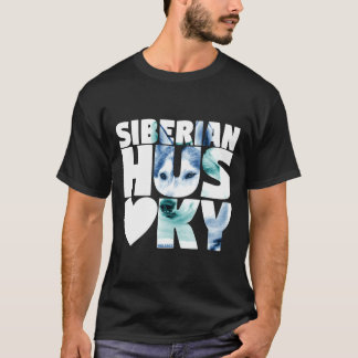 T-shirt Sibérien Husky Nassu